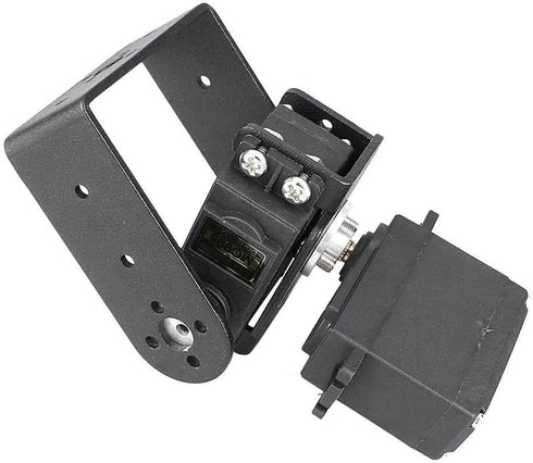 Mallofusa 2 DOF Pan and Tilt Sensor Mount with Mg995 Servos for Arduino Robot Set Car Plane DIY