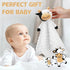 16 Inch Pro Goleem Cow Security Blanket Soft Loveys for Babies for Boys and Girls Newborn Lovie Infant Blankie Cow Baby