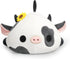 12") Onsoyours Cute Cow Plushie with Sunflower Headwear, Soft Stuffed Milk Love Cow Squishy Plush Animal Toy Flower Cow