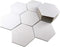 Apostrophe Games Hexagon Board Game Tiles – 20Pcs Large Blank Game Board Pieces, Same Size as Settlers of Catan