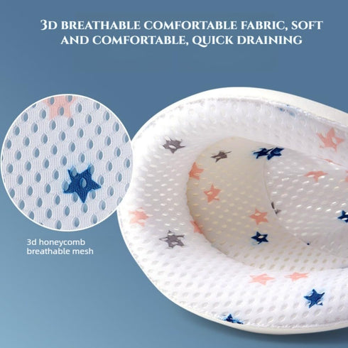 Adjustable Foldable Bath Protector Mat for Newborns