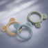 3 Pack Teething Toys for Babies 0-6 Months, BPA Free, Easy to Hold Silicone Teethers Chew Toys for Infant Baby
