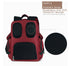 Insular Backpack Multi-Function Diaper Bag for Mom and Dad (Black)