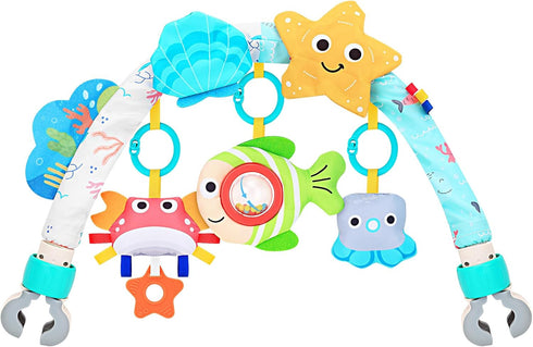 0-6 6-12 0 3 6 9 12 Car Seat Toys for Babies MonthsArch Stroller Toys for Months Infant Mobile Bassinet Bouncer Hanging
