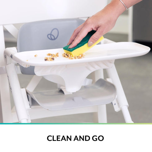 2-in-1 Evenflo Eat & Go Portable Folding Booster Chair