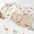 GRSSDER Baby Blankets, Super Soft Jersey Knit Swaddle Blanket for Baby Girls and Boys, 34 x 44 Extra Large