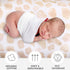 4 Rtteri Pcs Baby Bassinet Sheets Soft Fitted for Baby Boys Girls Soft Cotton Animals Bassinet Sheet Cover Safe Comfort