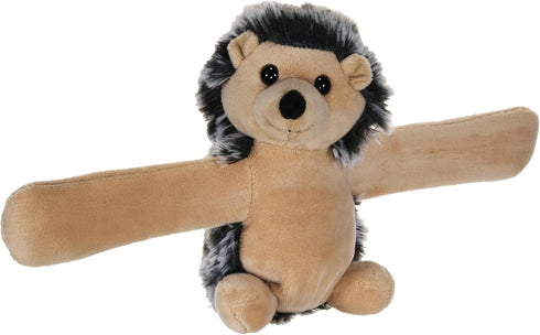 Wild Republic Huggers Hedgehog, Stuffed Animal, 8 Inches, Slap Bracelet, Plush Toy,