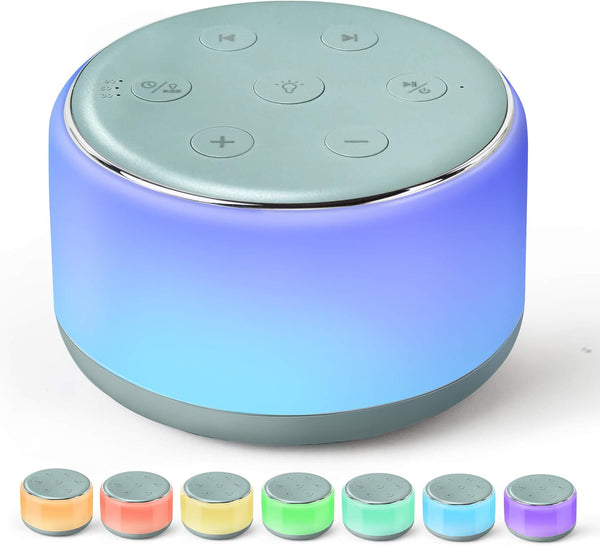 FamiSym White Noise Sound Machine Baby for Sleeping with Night Light 34