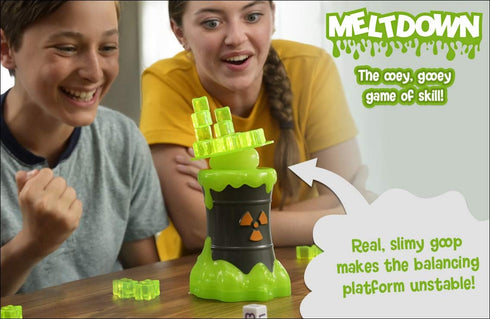 Meltdown Family Game - Add Cubes Without Letting Them Fall! - Ages 7+