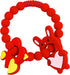 JDSTY Valentine Teething Toys, Silicone Baby teethers 0-6 Months Easy for Little Hands