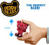 1 Just Toys LLC Deddy Bears Mini Figures Series Collectible Horror-Themed Blind Figures Glow-in-The-Dark Howler & Rare