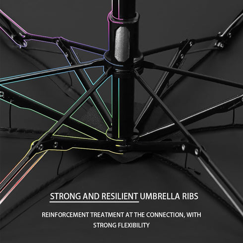 Nakazawa Clip-on Umbrella for Stroller Sunshade, Adjustable Steering Angle, Handle Included, Compact and Lightweight