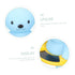 Garneck Cartoon Bath Thermometer Safe Floating Water Temperature Gauge for Boy Girl Bathtubs and Pools Fun Measurement