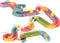 Vaofrean 48PCS Toddler Bath Toys for Kids Ages 3-5,DIY Duck Slippery Slide Track
