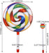 lovermusic 5PCS Lollipop Shape Drum Hand Drum Musical Instruments, Colorful Sound Toys