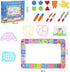 Water Doodle Mat - Kids Painting Writing Doodle Toy Board - Color Doodle Drawing Mat with Magic Pens for Age 3 to 12