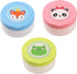 YUSHTPO Baby Powder Puff Box Safe Infant Container Holder Protects Delicate Skin Prevents