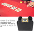 Automatic Card Shuffler, 1-6 Deck Battery Powered Machine, Lower Noise Electric Poker Shuffler for Home