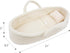 Cozy 18" June Garden Dream Doll Bassinet - Baby Doll Portable Carrier - Fits for American Girl Dolls or Teddy Bears up