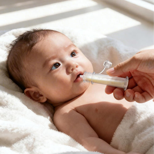 Reusable Colostrum Collector Kit with Storage Case - Essential Breast Milk Collector