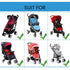 Universal Baby Stroller Sun Shade Cover, UV Protection, Adjustable Angle, Waterproof Cloth Canopy Cover