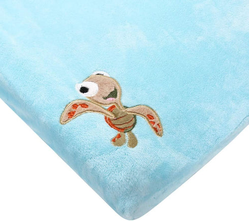 JAHbaby 1 Blue Oceanic Fish & Turtle Nursery Diaper Changing Table Cover PCs Blue (Diaper Changing Table Cover)