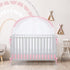 L RUNNZER Crib Tent, Portable Crib Cover to Keep Baby from Climbing Out, Safe & Breathable Crib Net, Easy to Install