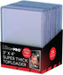 Ultra Pro 3 x 4 Super Thick Baseball Card Toploaders, Holds 75pt Cards, Polyvinyl Chloride (Pack of 25)