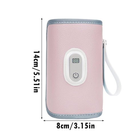 Generic Milk Warmer - Milk Steamer | Portable Bottle Warmer, Constant Temp Warming Sleeve, Digital Display Breast Milkk