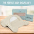 BlueMello Baby Swaddle Blanket, Ultra-Soft Plush Essential for Infants 0-6 Months, Beige Receiving Wrap