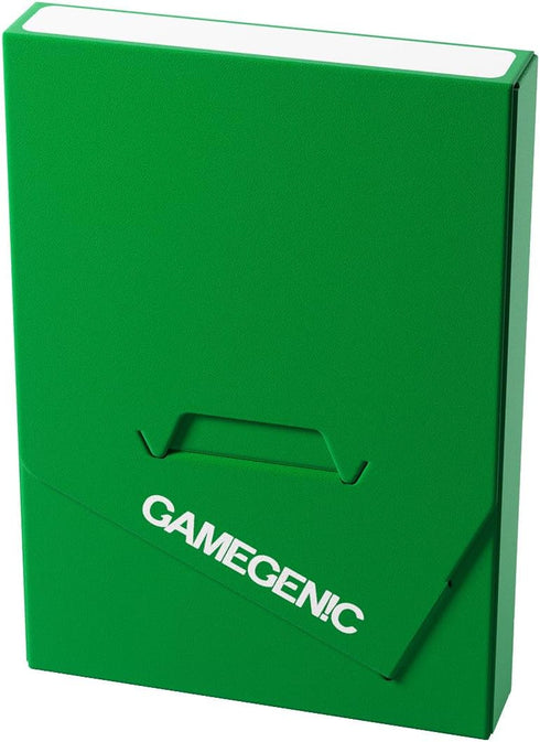 Gamegenic Cube Pocket 15+ Deck Box - Slim Card Holder for TCGs, LCGs, Board Games, and RPGs, Green Color