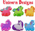 Pinkiwine Unicorn Wooden Peg Puzzles Montessori Educational Toys for Kids Toddlers Easter Basket Stuffers Gifts Unicorn