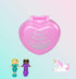 Polly Pocket Collector Compact with 2 Dolls, Royal Ball Jewelry Accessories Set, Collectible Toy with Unicorn Castle