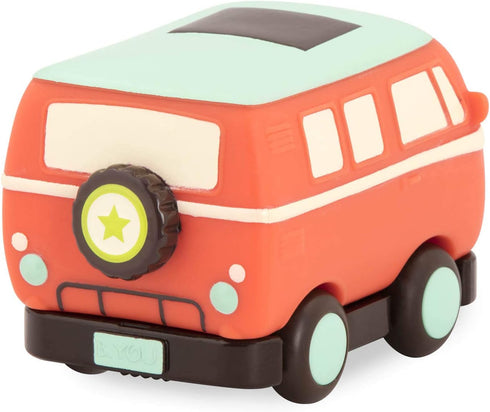 Set Set 3 12+ B. toys Mini Pull Back Vehicles of Vehicles Truck, Camper Van, Police Months