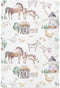 CHUROUSY Farm Animals Baby Crib Sheets Cute Horse Cow Lamb Chicken Pig Hen