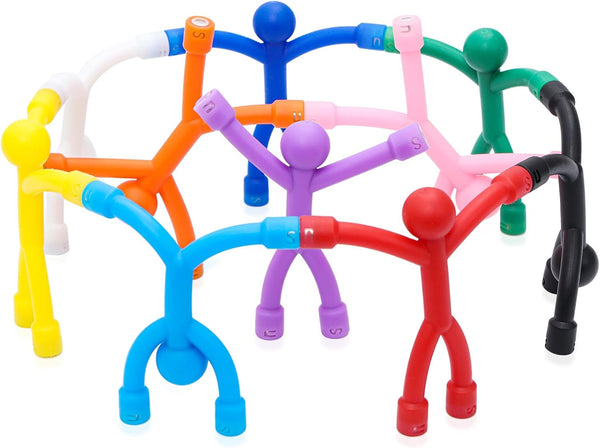 10Pcs Magnetic Travel Toys, Magnets Men for Kids, Cute Magnetic People Airplane