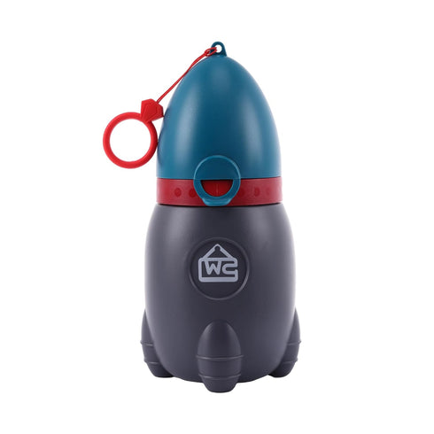 Portable Potty for Kids Leak-Proof Rocket Travel Urinal for Boys & Girls, Lightweight Road Trip Essential for Car