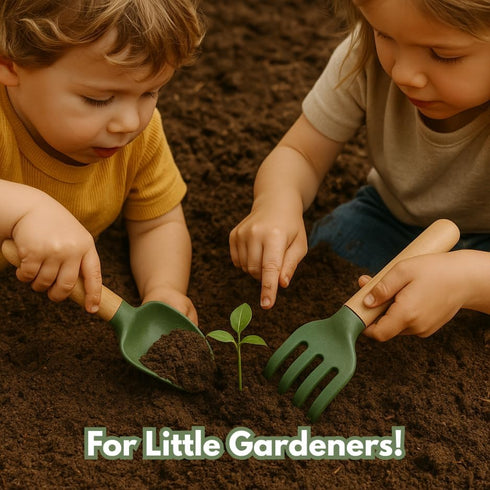 Set, ChildGen Gardening Tools Mini Tools for Shaping Play Sand & Sensory Play, Creative Outdoor & Indoor Fun for Kids