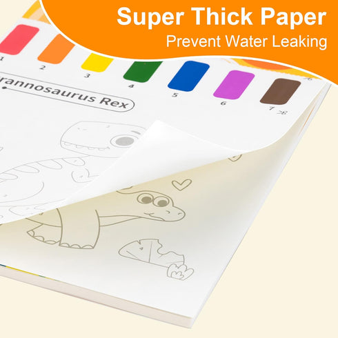 YPLUS Paint with Water Books for Toddlers, Watercolor Painting Paper for Kids Ages 1-4, Art Craft Gift for Drawing