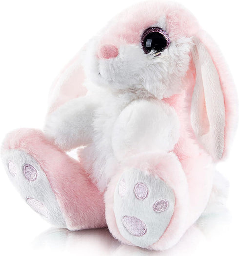 8.5in My OLi Easter Bunny Stuffed Animal Plush Easter Rabbits Stuffed Animals with Floppy Ear Bedtime Friend Soft Toy