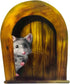 5pc Realistic 3D Wall Sticker Scaredy Mice Mouse Hole Decor Decal for Kids Room, Home, Classroom, Bedroom, Bookcase
