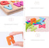 Wooden Puzzles for Toddlers - 2 Pack Alphabet Shape Puzzles for Kids, Montessori Toddler Puzzles for Ages 3+