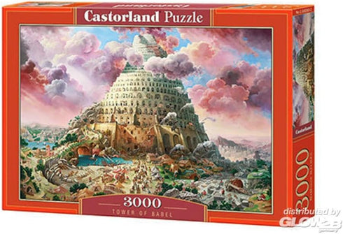 Castorland Puzzle, 3000 Pieces: La Tour de Babel