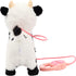 9'' Hopearl Walking Cow Interactive Electronic Pet Singing Toy Remote Control Leash Animated Musical Nodding Moo