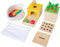 Adena Montessori 4 in 1 Wooden Play Kit for Kids 1-3, Object Permanence Box, Color Drop Game, Ball Drop Toy
