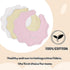 Absorbent White Cotton Baby Bandana Bibs for Teething