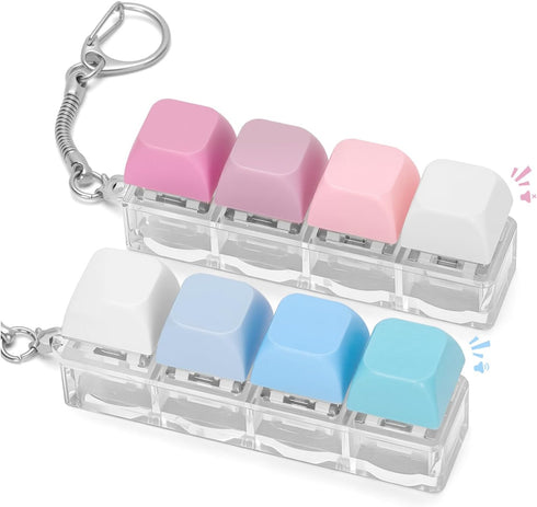 Netholid 2 PCS Keyboard Fidget Toys for Adults Silent and Loud Keyboard Clicker