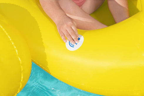 Inflatable Duck Baby Float with Speakers - Yellow Fun for Kids