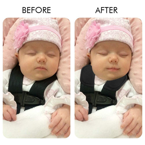 Accmor Car Seat Straps Shoulder Pads for Baby Kids, Soft Strap Covers, Seat Belt Covers for Stroller, Pushchair
